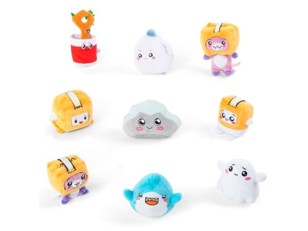 LANKYBOX MYSTERY MINI PLUSHIES ASS CDU - assorted