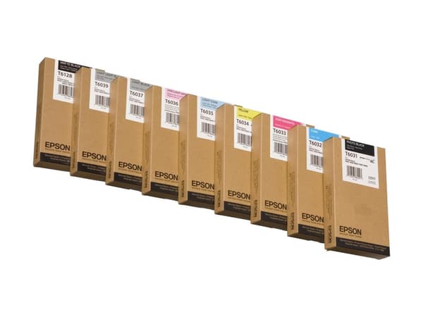 Epson T6128 - 220 ml - matt svart - original - blekkpatron - for Stylus Pro 7400, Pro 7450, Pro 7800, Pro 7880, Pro 9400, Pro 9450, Pro 9800, Pro 988
