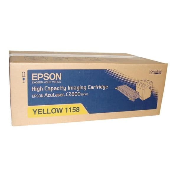 Epson gul originaltonerkassett för AcuLaser C2800DN, C2800DTN, C2800N