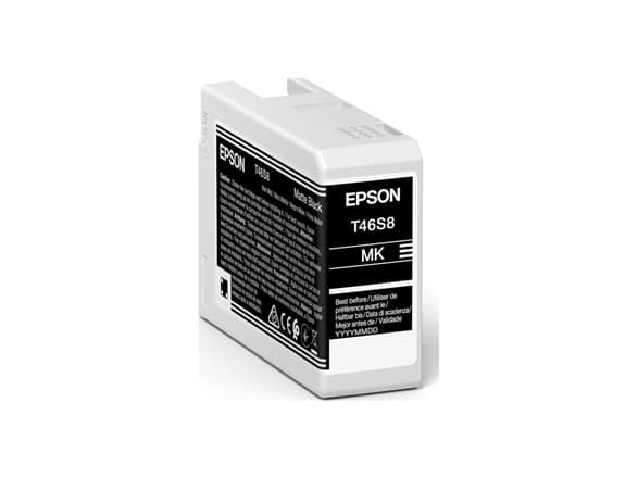 Epson T46S8 - 25 ml - matt svart - original - blekkpatron