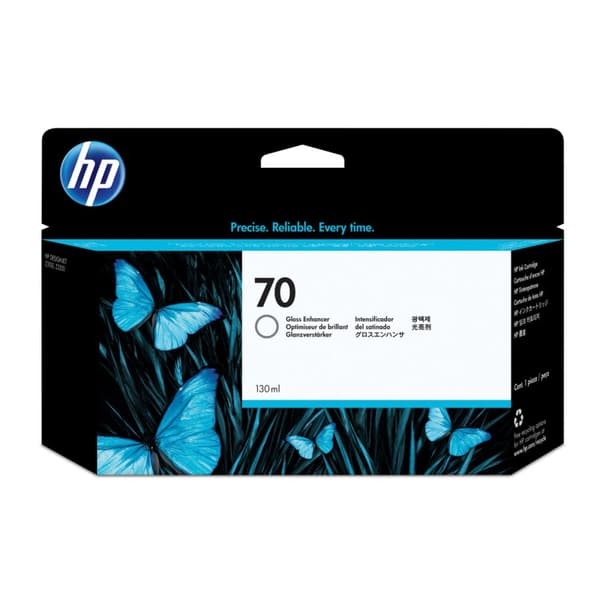 Original blækpatron HP Cartucho de tinta de mejora de brillo DesignJet HP 70 de 130 ml