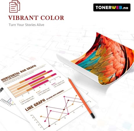 Tonerkassett, erstatter HP Toner 4 -pack 117A BK/C/Y/M (1 stk.)