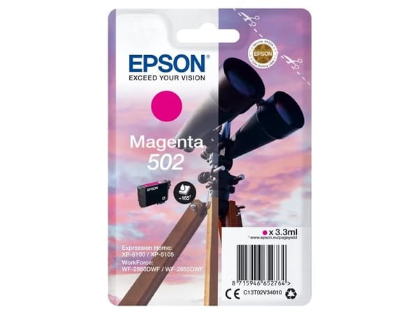 Epson EcoTank 104 - 65 ml - magenta - original - blekktank - for EcoTank ET-14100, 1810, 2721, 2810, 2811, 2812, 2814, 2815, 2820, 280251, 280251, 28
