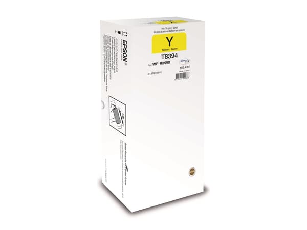 Epson T8394 - XL - gul - original - blekkpakke - for WorkForce Pro WF-R8590