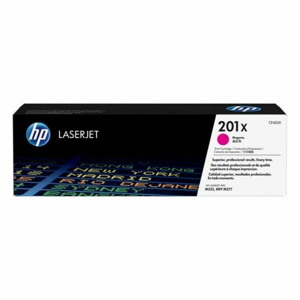 HP Original 201X LaserJet-tonerpatron med høj kapacitet, magenta