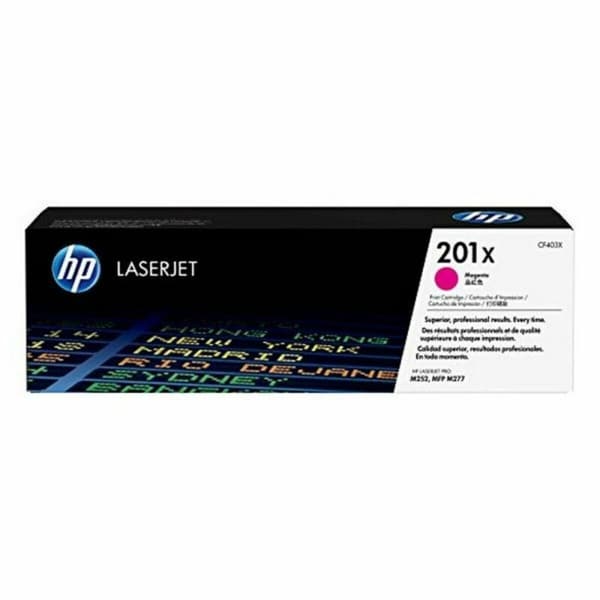 HP Original 201X LaserJet-tonerpatron med høj kapacitet, magenta