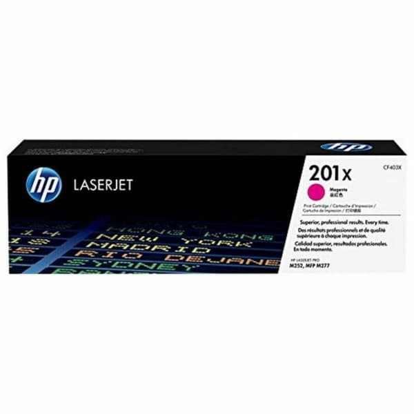 HP Original 201X LaserJet-tonerpatron med høj kapacitet, magenta