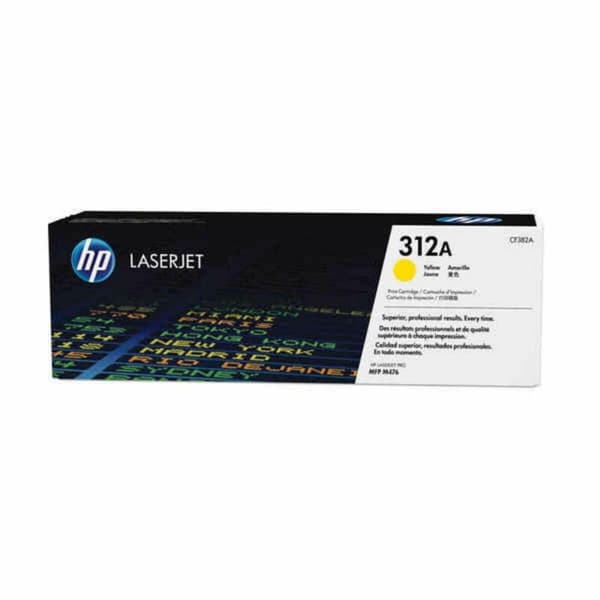 Original toner HP 312A Gul