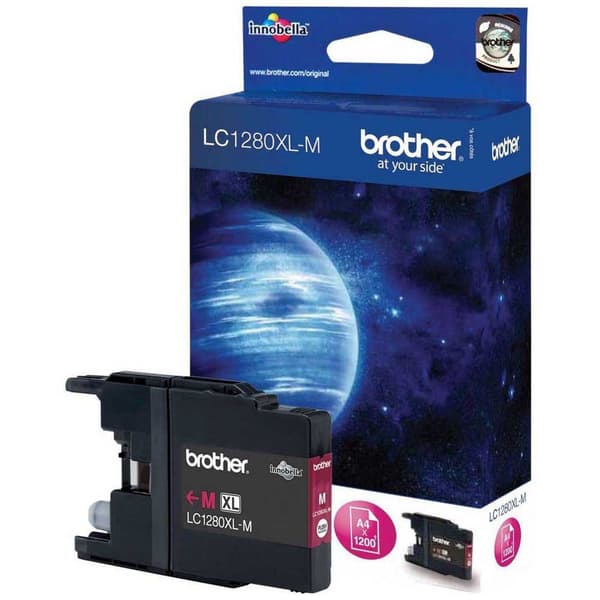 Brother Ink Blækpatron Lc-1280xlm Blister Lilla