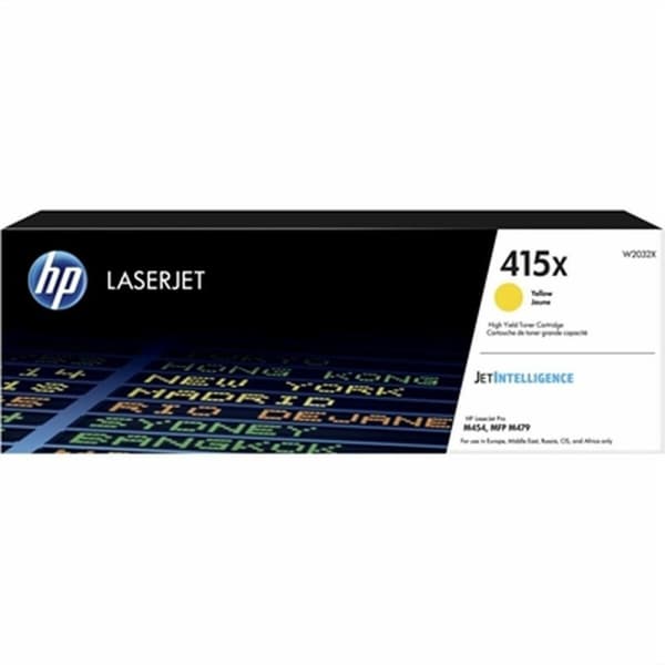 Original toner HP 415X Gul
