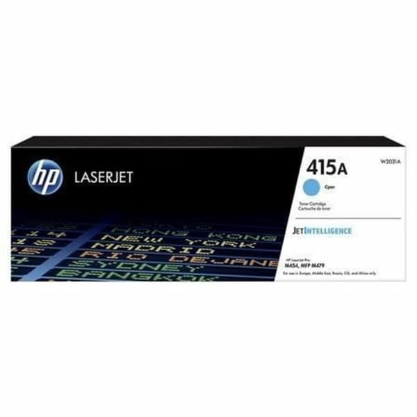 Original toner HP W2031A Cyan