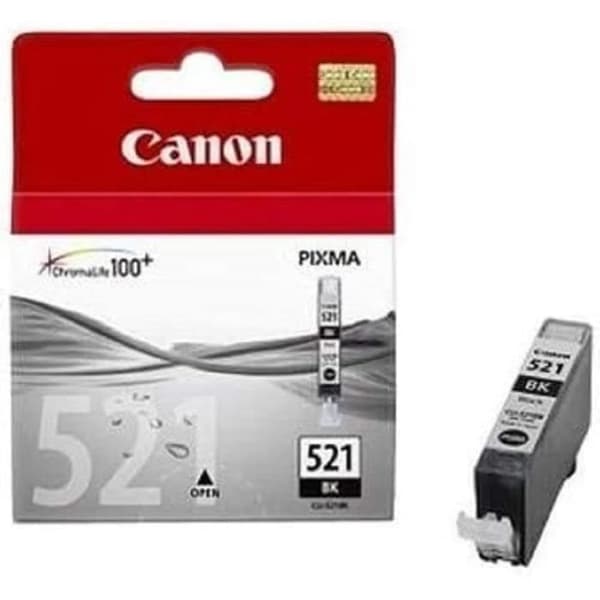 CANON CLI-521 BK svart fotobläckpatron