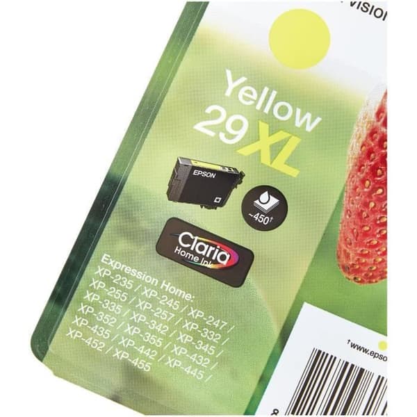 EPSON Bläckpatron T2994 XL Gul - Strawberry (C13T29944012)