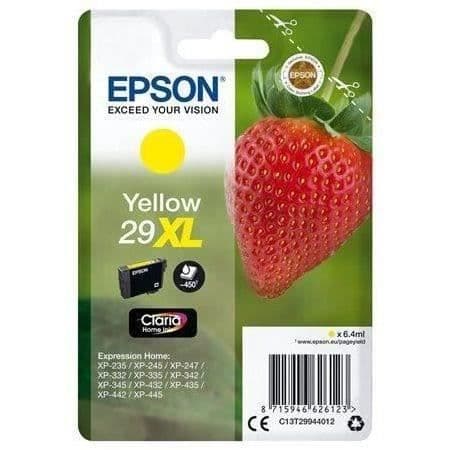 EPSON Bläckpatron T2994 XL Gul - Strawberry (C13T29944012)