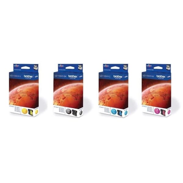 Brother LC1100HY Multipack färgbläckpatroner