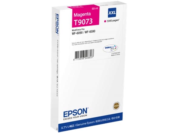 Epson T9073 - 69 ml - XXL-størrelse - magenta - original - blekkpatron - for WorkForce Pro WF-6090, WF-6590