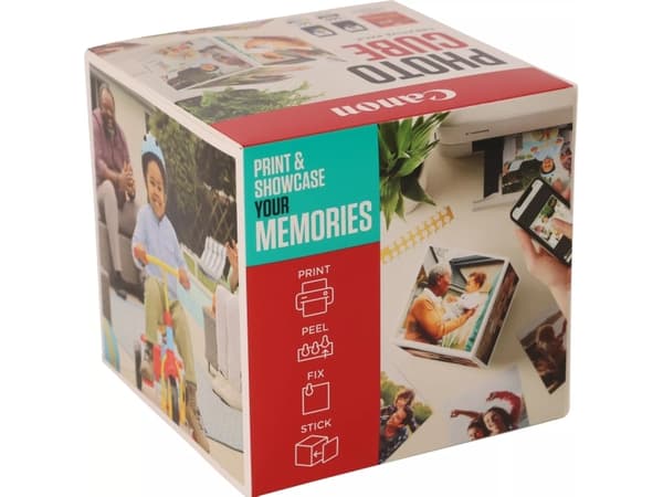 Canon Photo Cube Creative Pack - 2-pack - svart, farge (cyan, magenta, gul) - original - blekkpatron/papirsett - for PIXMA TS5350, TS5350i, TS5351, T
