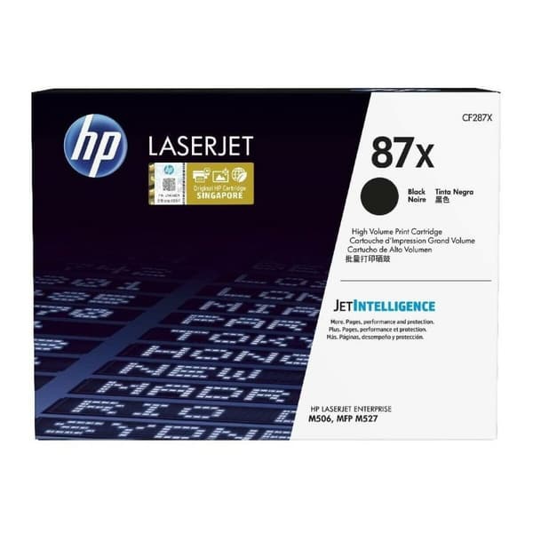 Toner HP CF287X Sort