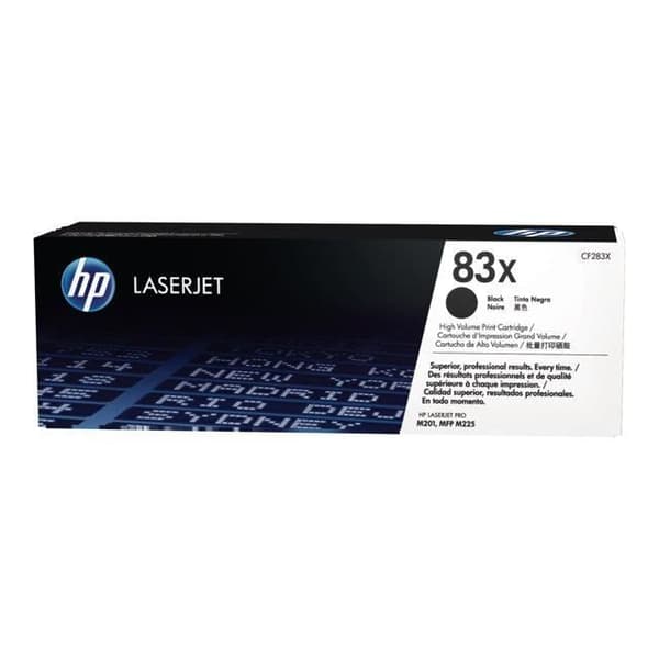 HP 83X svart tonerpatron med hög kapacitet för LaserJet Pro M201/MFP M225 - HP