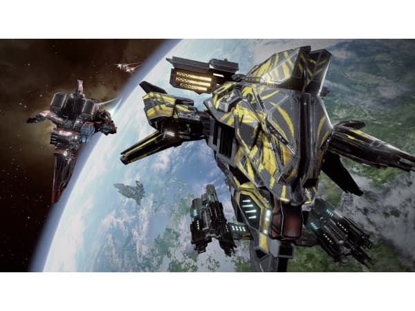 Sony Eve Valkyrie, PS VR, PlayStation 4, Multiplayer-läget, T (Tonåring), Virtual Reality(VR)-headset krävs