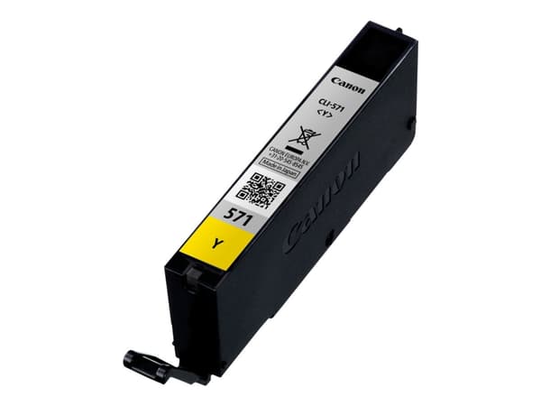 Canon CLI-571Y XL - 11 ml - Høy ytelse - gul - original - blister med sikkerhet - blekkbeholder - for PIXMA TS5051, TS5053, TS5055, TS6050, TS6051, T