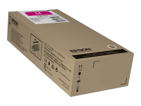 Epson T9743 - 735.2 ml - XXL-størrelse - magenta - original - blekkpatron