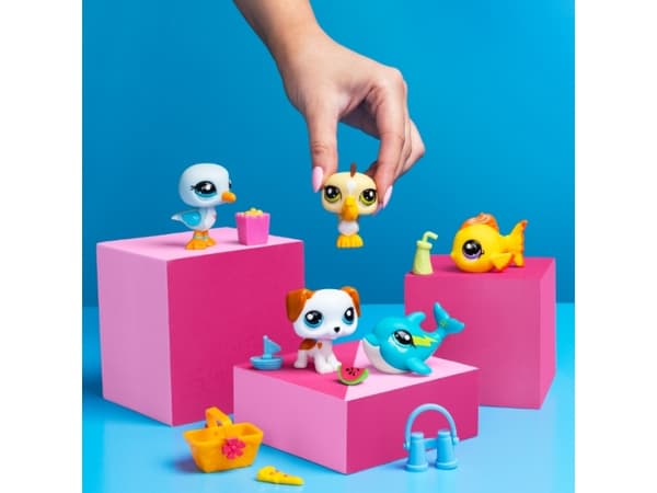 LITTLEST PET SHOP BEACH BESTIES COLLECTORS 5 PK