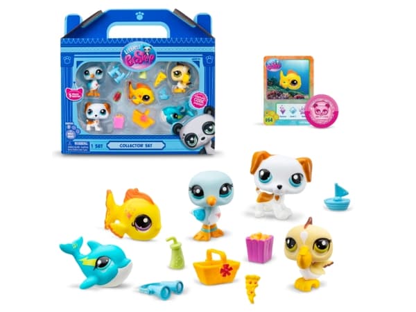 LITTLEST PET SHOP BEACH BESTIES COLLECTORS 5 PK