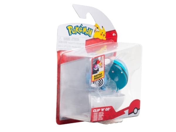 Pokémon Clip N Go Poliwag with Lure Ball
