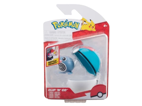 Pokémon Clip N Go Poliwag with Lure Ball