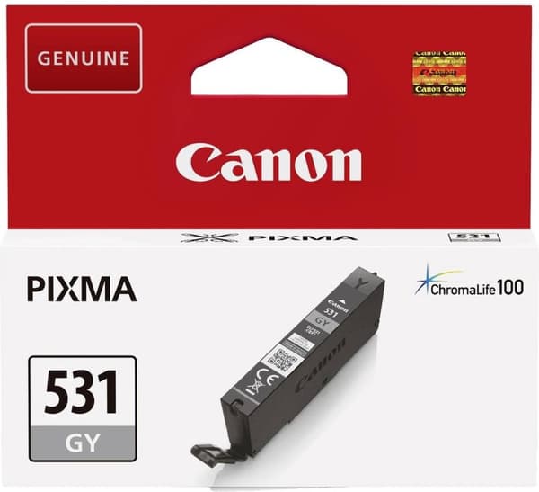 Canon blækpatron CLI-531 GY Original Grå 6122C001
