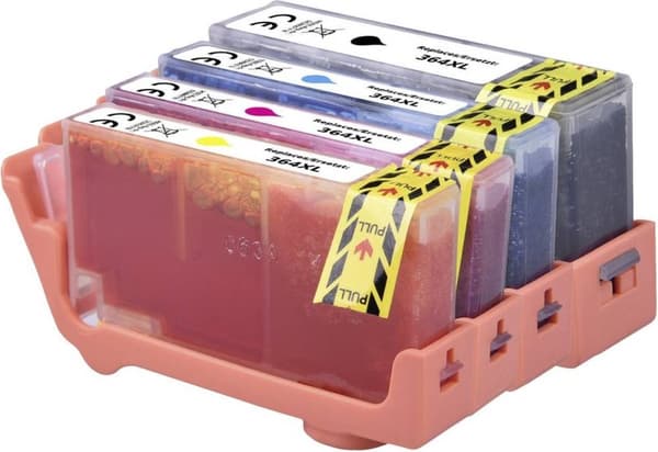 Renkforce blækkombipakke erstatter HP 364 XL (N9J74AE) kompatibel sort, cyan, magenta, gul RF-570