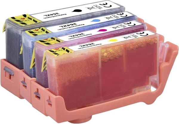 Renkforce blækkombipakke erstatter HP 364 XL (N9J74AE) kompatibel sort, cyan, magenta, gul RF-570