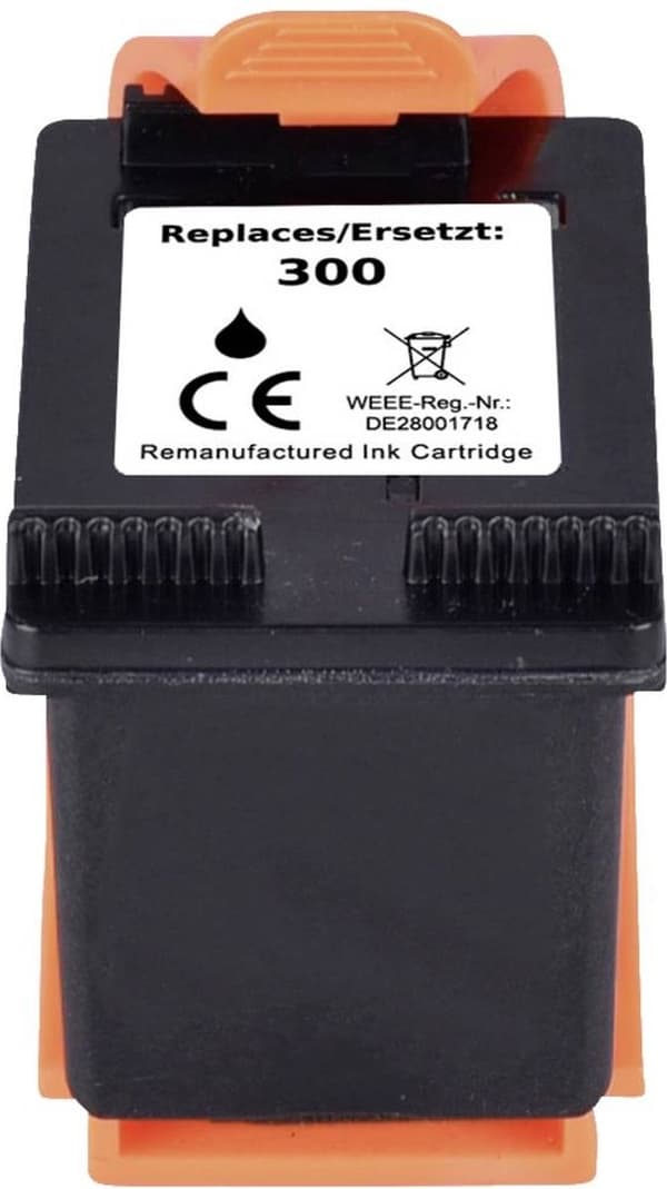Renkforce blækpatron til HP 300, CC640EE kompatibel sort RF-5718856