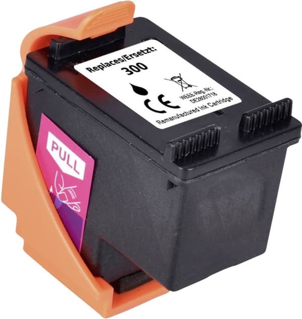 Renkforce blækpatron til HP 300, CC640EE kompatibel sort RF-5718856
