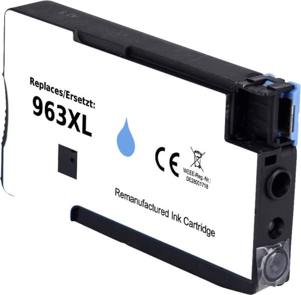 Renkforce blækpatron til HP 963XL, 3JA27AE kompatibel Cyan RF-5706052