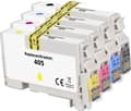 Miniatyrbild 3 av 3: Renkforce bläckkombinationspaket ersätter Epson 405 kompatibel svart, cyan, magenta, gul RF-5705462 (RF-5