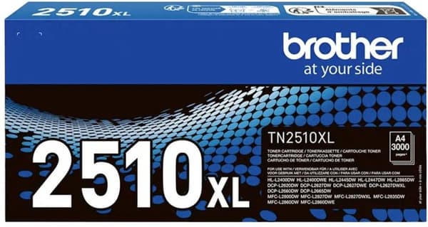 Brother tonerkassett TN-2510XL TN2510XL Original svart 3000 ark