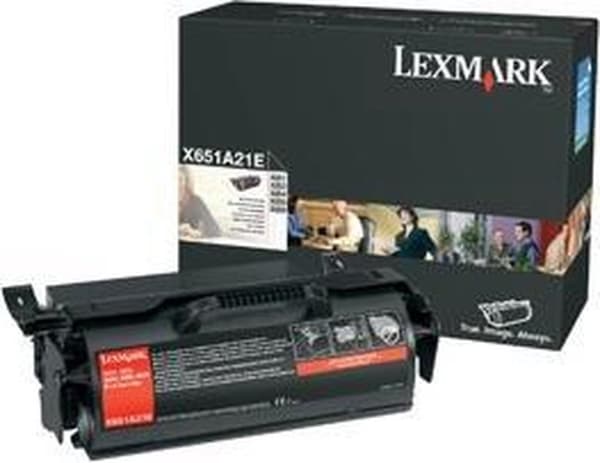 Lexmark - X651A21E - Sort toner