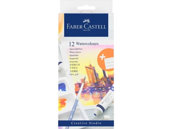 Faber-Castell 169612, 9 ml, Multi, Pestävä, 12 kpl