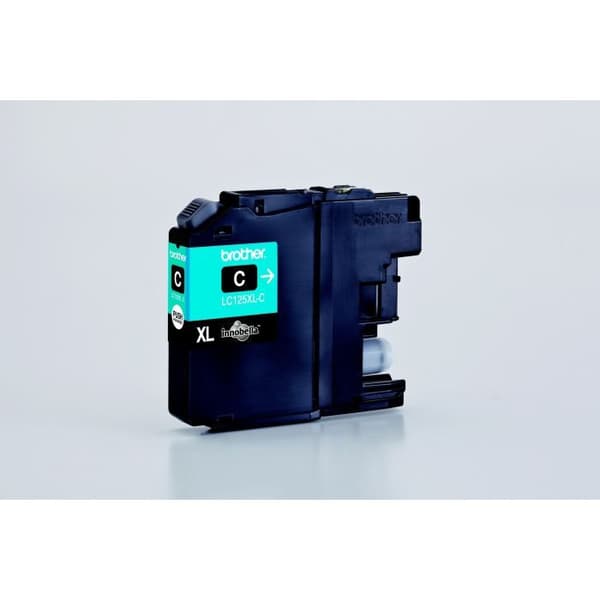 Brother LC125XLC Cyan bläckpatron