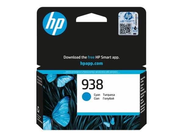 HP 938 - Cyan - original - bläckpatron