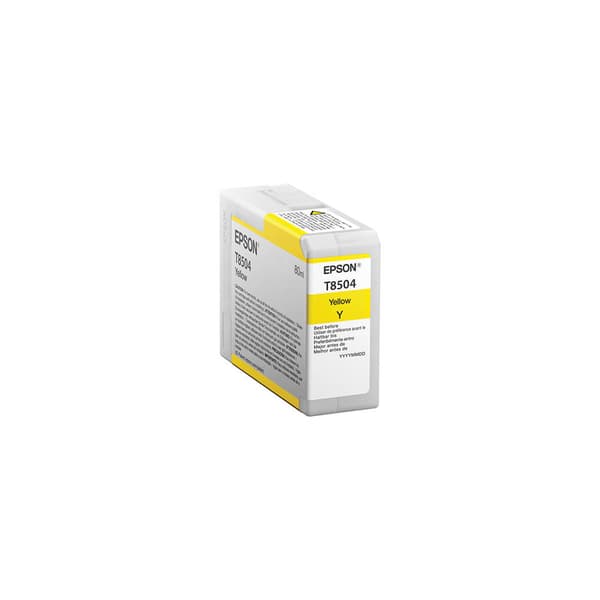 Bläck UltraChrome HD T850400 Gul 80ml