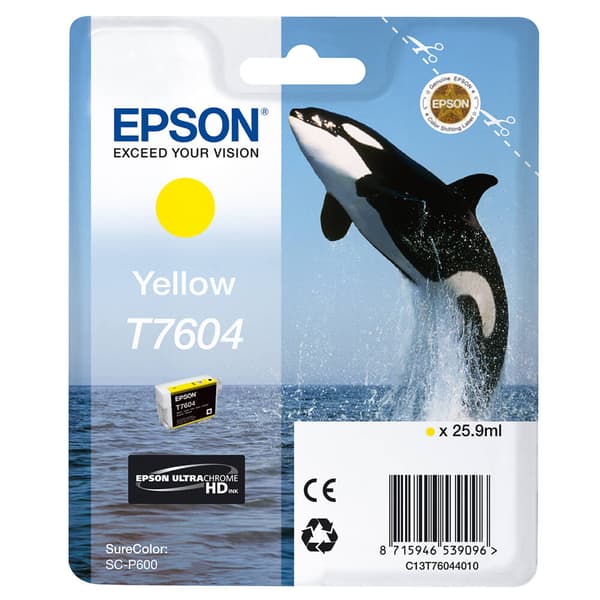 EPSON Ink UltraChrome HD T76044010 Yellow