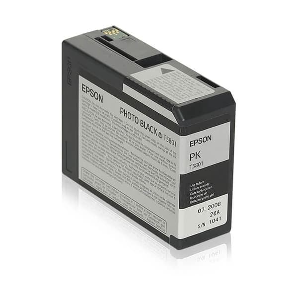 EPSON Ink UltraChrome K3 T580100 Photo Black 80ml
