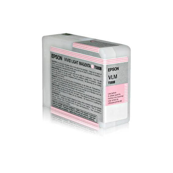 EPSON Ink UltraChrome K3 T580B00 Vivid Light Magenta 80ml