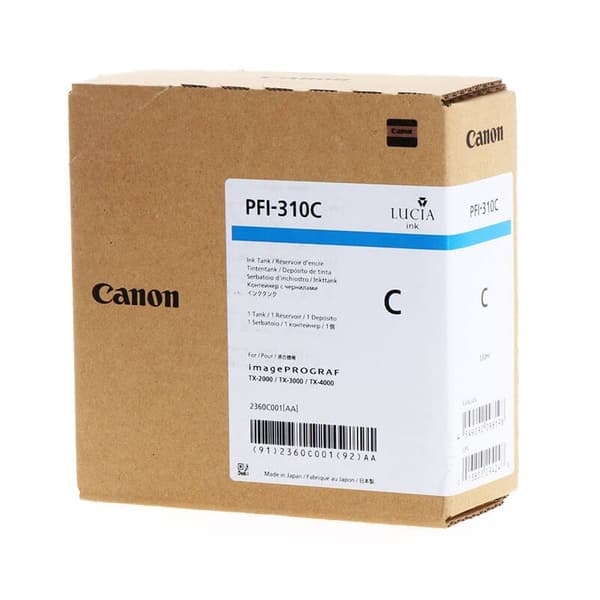 Canon Blekk 2360C001 PFI-310 Cyan