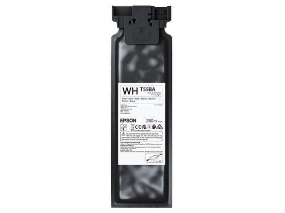 Epson T55BA - 250 ml - hvit - original - blekkpatron - for SureColor F1000