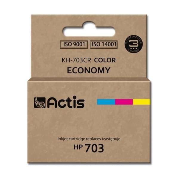 ACTIS KH-703CR bläckpatron för HP-skrivare - Flerfärgad