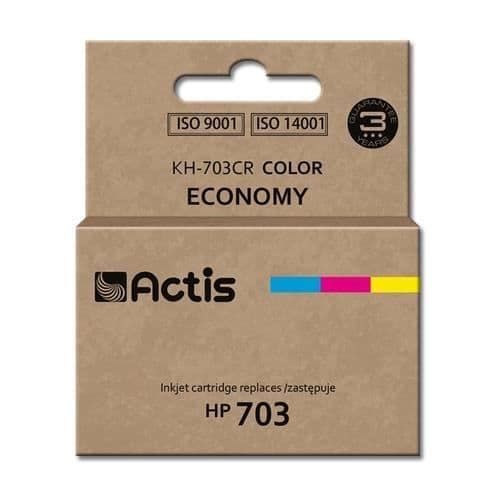 ACTIS KH-703CR bläckpatron för HP-skrivare - Flerfärgad